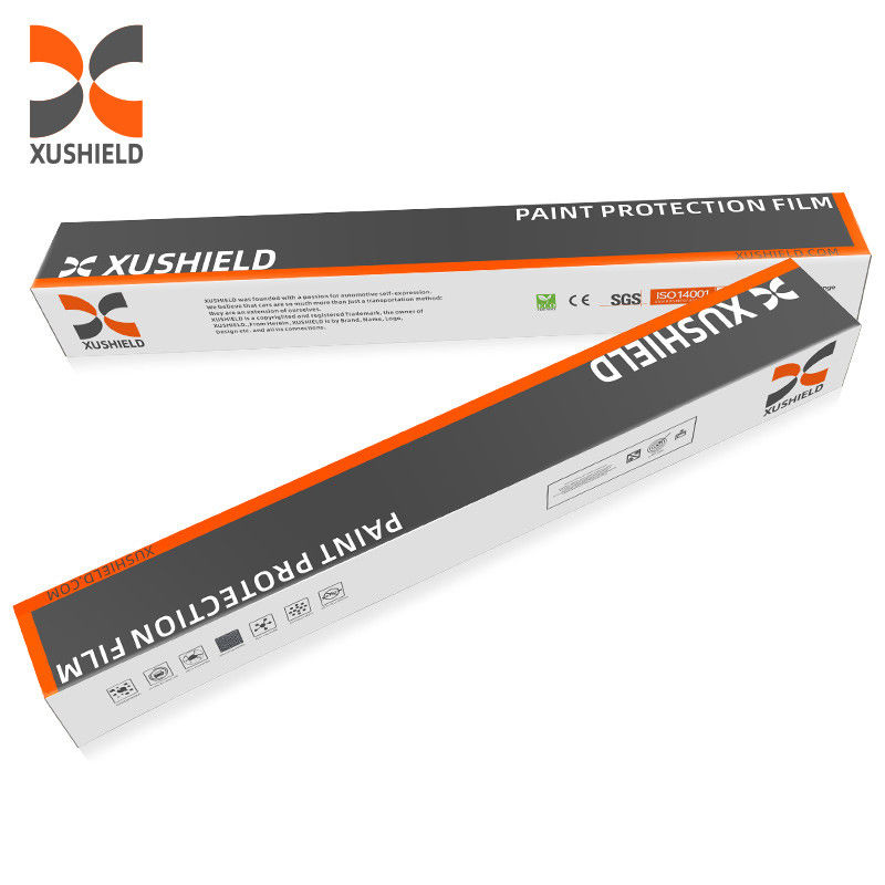 8.5mil هيدروفوبيسيتي لامعة عالية جودة عالية مكافحة الخدش إصلاح الحرارة TPU واضحة للوحة السيارة فيلم حماية