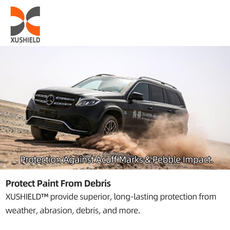 8.5mil هيدروفوبيسيتي لامعة عالية جودة عالية مكافحة الخدش إصلاح الحرارة TPU واضحة للوحة السيارة فيلم حماية