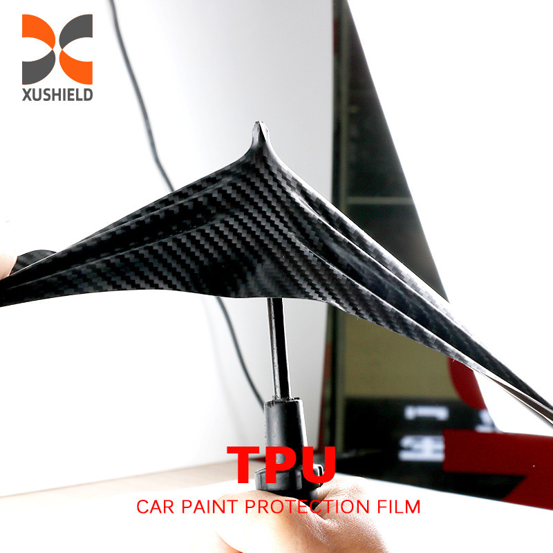 TPU الألياف الكربونية سيارة Ppf حماية مصباح أمام Tpu فيلم طلاء سيارة حماية فيلم Tph Pro ملونة متطاطية Ppf الشفاء الذاتي