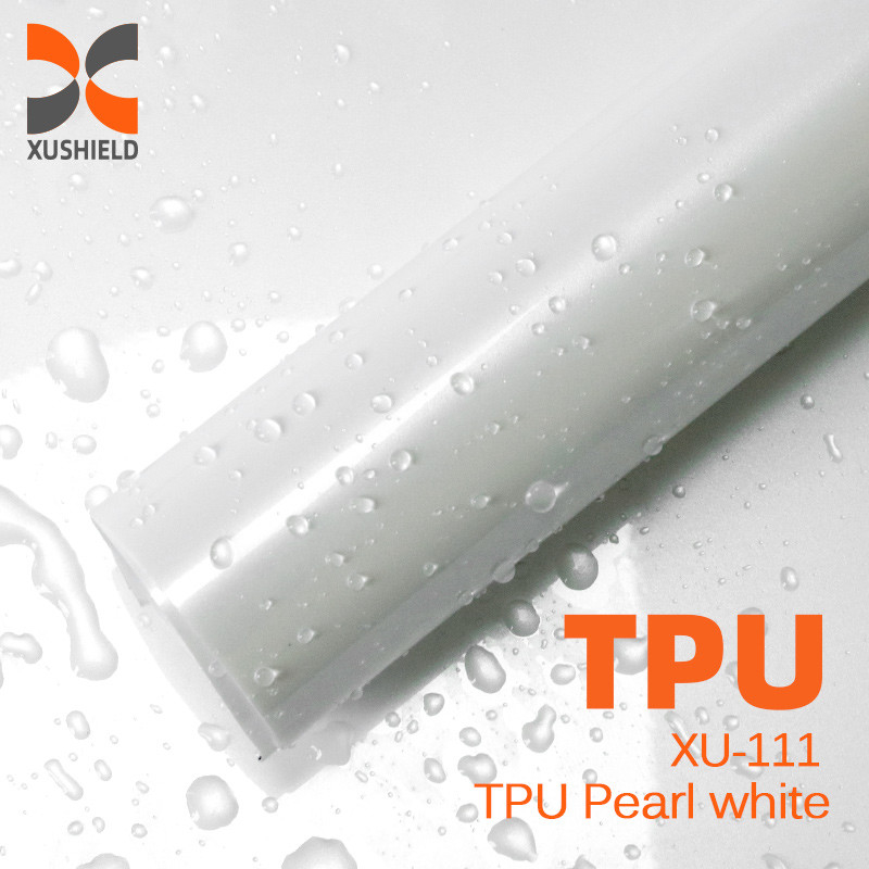 TPU اللؤلؤ الأبيض عالية الجودة TPU PPF فيلم مضاد للخدوش الشفاء الذاتي PPF TPH لامعة واضحة جسم السيارة PPF لون حماية لون لون السيارة