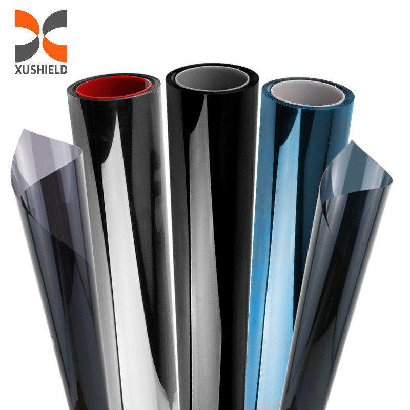 1.52*30m UV PROOf أمن صانع السيارات الأمن 2 طبقة كربون رول السيارة الزجاج نافذة الشمسية فيلم طلاء
