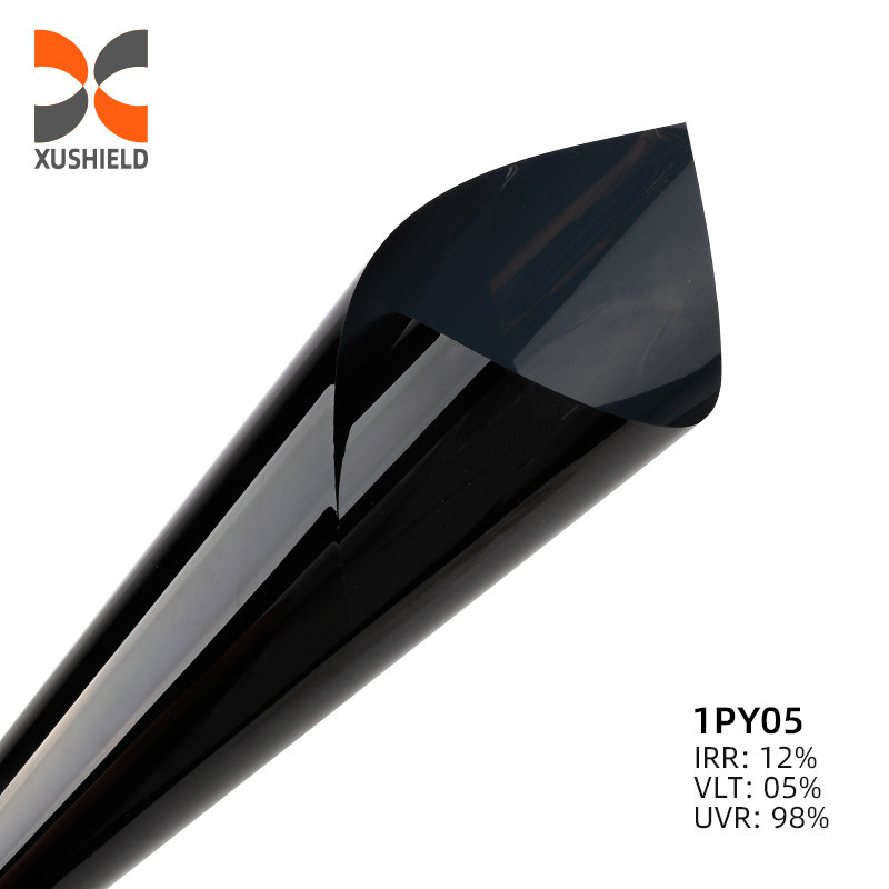 1.52*30m UV PROOf سيارات الأمان 1 طبقة كربون رول سيارة الزجاج نافذة الشمسية فيلم طلاء