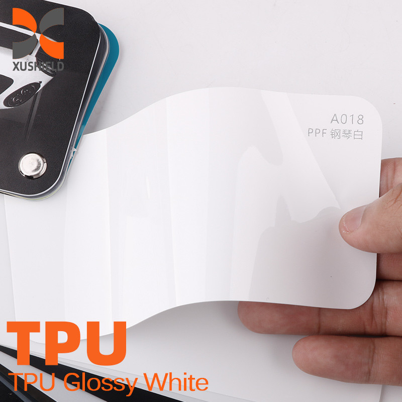 TPU أخضر رمادي TPU PPF فائق الجودة فيلم مضاد للخدوش الشفاء الذاتي PPF TPH لامع شفاف سيارة جسم PPF فيلم حماية الطلاء