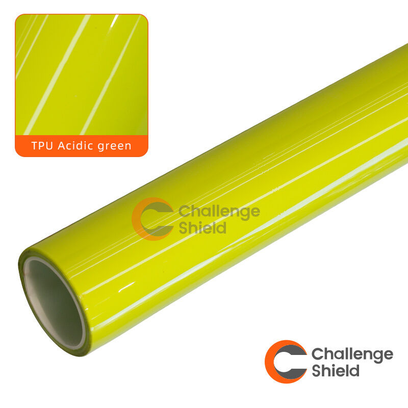 فيلم حماية طلاء السيارة من مادة TPU المقاومة للأشعة فوق البنفسجية والمتغيرة اللون ذاتية الإصلاح