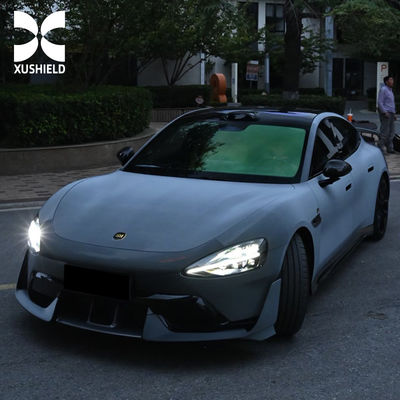 Custom USA Quality Global Lowest White turns black Price TPU PPF Film Car Protection Film Car Wrap Solar eclipse black